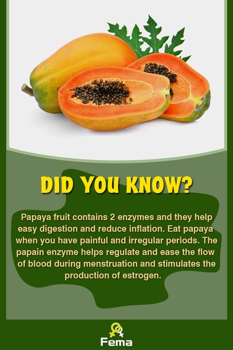 Period Remedies, Healthy Vegetarian Diet, Healthy Period, Irregular Periods, Hair Growing Tips, Papaya Fruits, Health Knowledge, Vegetarian Diet, Healthy Vegetarian