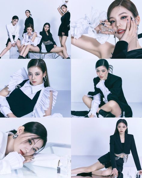 Itzy Photoshoot, Itzy Checkmate, Lisa Edit, Photoshoot Inspo, Bear Wallpaper, Stage Outfits, Girl Group, Kdrama, Quick Saves