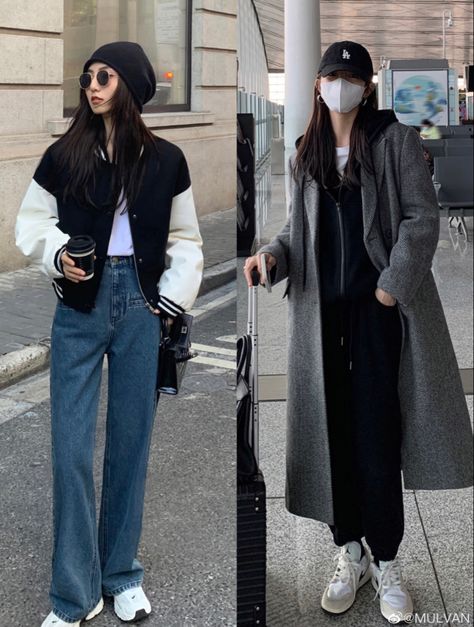 Japan Fall Fashion Women, South Korea Fall Fashion, Japan In February Outfit, Japan February Outfit, Japan February, Korean Winter Outfits, Japan Outfits, Boyish Style, Best Winter Outfits