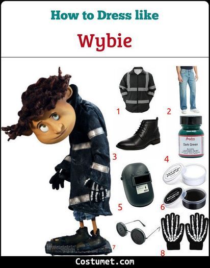 Wybie (Coraline) Costume for Cosplay & Halloween 2022 Coraline Costume Family, Wybie And Coraline Halloween, Coraline And Wybie Cosplay, Caroline And Wybie Costume, Coraline Family Costume, Coraline X Wybie Art, Mens Halloween Costume Ideas, Wybie Coraline Costume, Gay Halloween Costumes For Men