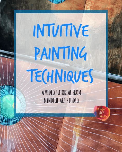 I especially loved the part where she says that you can still pay attention to composition and color while also creating mindfully. It's so cool to watch these pages unfold. Mindful Art, Art Journal Tutorial, Art Therapist, Art Studio At Home, Intuitive Painting, Art Therapy Activities, Intuitive Art, Art Journal Techniques, Trendy Art