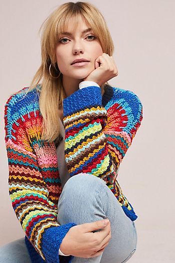 Betty Knit Cardigan Betty Cardigan, Winter Crochet, Fashion Crochet, Rainbow Crochet, Casual Rompers, Winter Sweaters, Womens Casual Outfits, Knit Sweater Cardigan, Knitwear Women