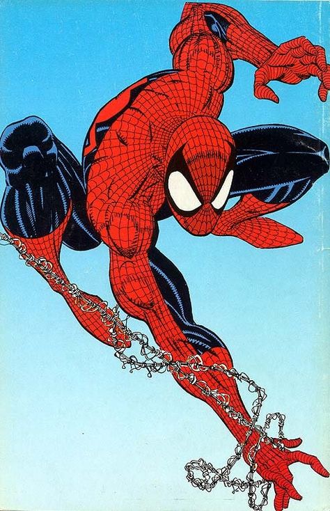 Spiderman by Erik Larsen Eric Larsen Art, Erik Larsen, Comic Pics, Spiderman Comic Art, All Spiderman, 50 Anniversary, Todd Mcfarlane, Univers Marvel, Spectacular Spider Man