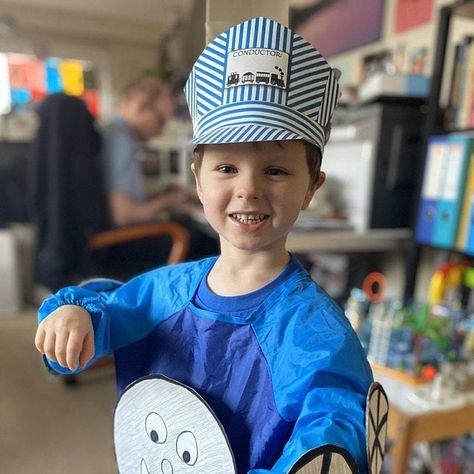 Thanks for the great review Nicole G. ★★★★★! https://etsy.me/2SoXHvK #etsy #blue #birthday #white #halloween #uniformoccupation #communityhelper #conductorhat #thomasthetrain #halloweencostume Train Conductor Costume, Paper Chef Hats, Train Conductor Hat, Hat Printable, Train Hat, Engineer Hat, Conductor Hat, Train Projects, Transportation Preschool