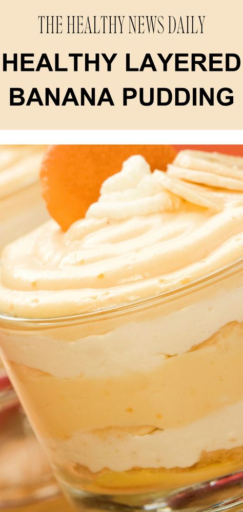 THIS POST INCLUDES A HEALTHY LAYERED BANANA PUDDING RECIPE, PUDDING DISHES, DESSERT BOWLS Banana Pudding Low Calorie, 3 Ingredient Banana Pudding, Healthier Banana Pudding, Low Fat Banana Pudding, High Protein Banana Pudding, Layered Banana Pudding, Healthy Banana Pudding, Pudding Parfait, Long Term Food Storage