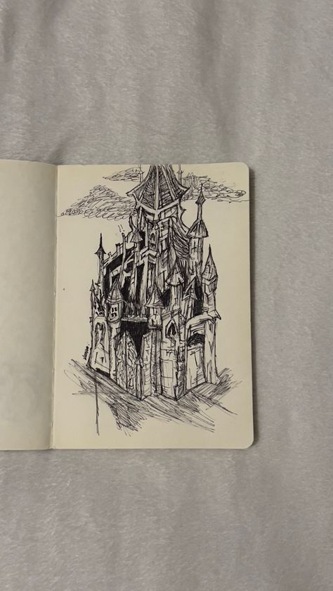 Lil Peep Castles Drawing, Lil Peep Castles Tattoo, Lil Peep Drawing Easy, Lil Peep Art Drawing, Lil Peep Painting Ideas, Lil Peep Castles, Lil Peep Drawing Ideas, Lil Peep Painting, Castle Drawing Easy