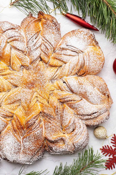 Star Bread Recipe, Cinnamon Star Bread, Star Bread, Breakfast Recipes Sweet, Pull Apart Bread, Grand Kids, Cinnamon Bread, Kid Food, Bread Recipes Sweet