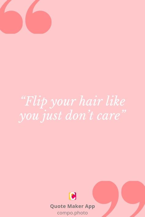 Makeup Quotes Funny, Insta Bio Quotes, Funny Compliments, Short Instagram Captions, Instagram Captions For Friends, Hair Quotes, Everyday Quotes, Print Photos, Quotes About Photography