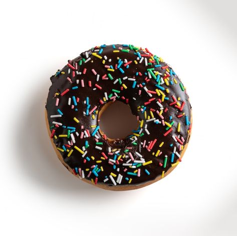 Donuts Photography, Donut Photography, Food Pastries, Donut Pictures, Donut Photos, Dunkin Donut, Chocolate Donut, Sprinkle Donut, Bag Patches