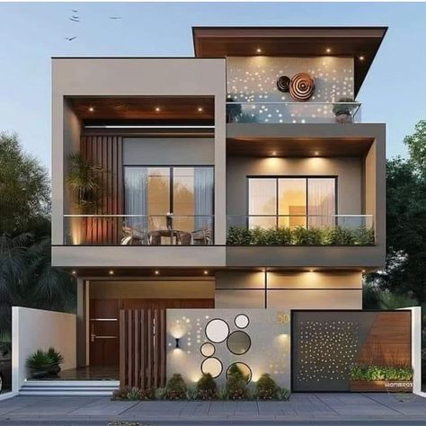 Call/whatsApp - 7020910965 For House Design (Paid service) @indian_house_designs @indian_house_designs . . . . . Copyright Belongs To respective owners DM us for the credits or removal . . . . . #indianhouse #indianhouses #indianhousedesign #indianhousedecor #indianhomes #houseexterior #houseelevation #homeelevation #elevationdesign #elevationdesigns #floorplan #floorplans #homeplanner #homeplans #houseplan #houseplans #modernelevation #buildingelevation #frontelevation G Plus 2 House Elevation, 30 50 House Front Elevation, Indian House Outer Design, Latest Elevation Designs For House, Modern Elevation Designs For House, G 2 Front Elevation Design Latest, New Model House Design, Bungalows Design, House Elevation Design Indian