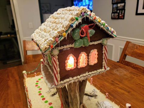 3 Ways to Make Gingerbread House Windows – No Candy Thermometer Required! | AllMomDoes Sugar Windows For Gingerbread House, Jolly Rancher Gingerbread House Windows, Windows For Gingerbread House, Gingerbread Windows, Gingerbread House Windows, Make Gingerbread House, Making A Gingerbread House, Graham Cracker Gingerbread, Graham Cracker Gingerbread House