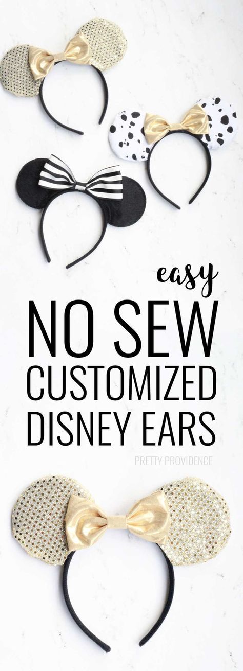 Wear To Disney World, Diy Christmas Shirts, Birthday Party Activity, Diy Disney Ears, Disney Diy Crafts, Diy Mickey Ears, Disney Mickey Ears, Birthday Party Activities, Disney Birthday