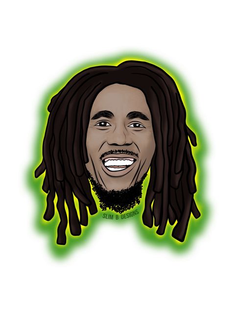 Bob Marley Wallpapers Hd Wallpaper, Bob Marley Desenho, Bob Marley Cartoon, Bob Marley Illustration, Bells Drawing, The One And Only Bob, Bob Marley Portrait, Reggae Music Quotes, Rasta Art