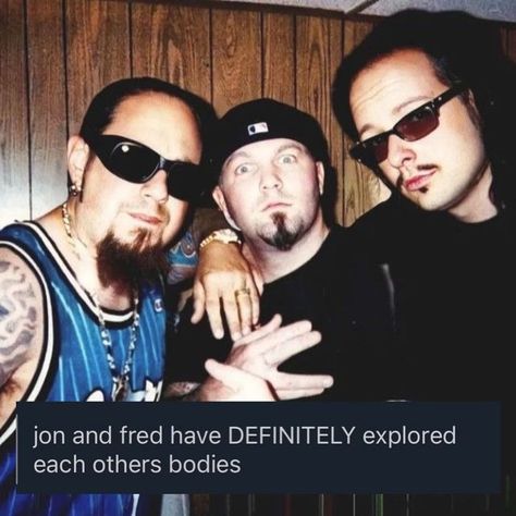 👨‍🎤submit through tellonym👨‍🎤 on Instagram: "most normal davisdurst confession -🎤" Fred And Jonathan Davis, Jonathan Davis Woodstock, Abe Cunningham 90s, Fred And Jonathan, Johnathan Davis And Fred Durst, Jon Davis And Fred Durst, Fred Durst X Jonathan Davis, Jonathan Davis X Fred Durst, Fred Durst And Jonathan Davis