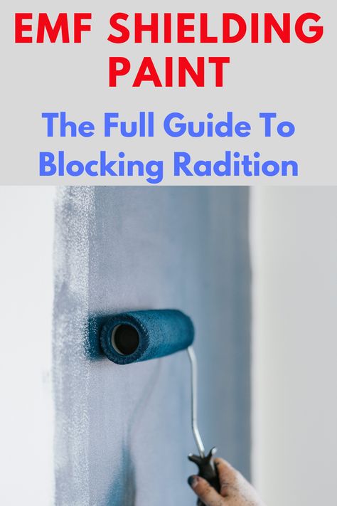 EMF Shielding Paint: Shielding paint blocks EMF radiation moving through your home. And how much you block out depends on the coating thickness, brand, and the location. #emf #emfshieldingpaint #emfknowhow #emfsensitivity #emfprotection #emfradiation #emfdangers #emfpaint  #emfblockingpaint  #emfpaintprotection #emfpaintshield #emfabsorbingpaint #painttoblockemf #emfknowhow Kids Cell Phone, Toxic Free Living, Emf Radiation, Survival Life Hacks, Electromagnetic Radiation, Must Have Gadgets, Radiation Protection, Protection Crystals, Survival Life