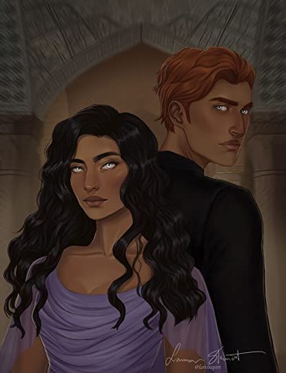 This Woven Kingdom All This Twisted Glory Fanart, Alizeh And Cyrus, Woven Kingdom, Bookish Fanart, Kingdom Fanart, Book Fanart, Tahereh Mafi, Ya Fantasy, Holly Black