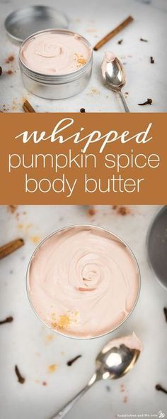 Pumpkin Spice Body Butter, Body Butter Recipe, Whipped Pumpkin, Homemade Body Butter, Diy Body Butter, Body Butters Recipe, Diy Lotion, Homemade Lotion, Baking Soda Uses