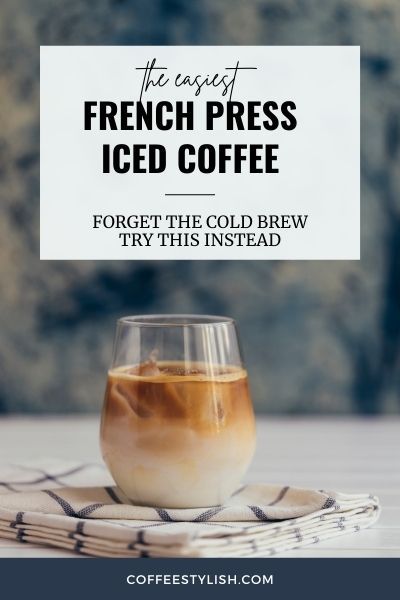 Quick French Press Iced Coffee (No, It's Not Cold Brew) French Press Iced Coffee, French Press Coffee Recipe, Make Iced Coffee, Cold Brew Coffee Recipe, Vietnamese Iced Coffee, Iced Coffee At Home, How To Make Ice Coffee, Iced Coffee Drinks, Coffee Facts