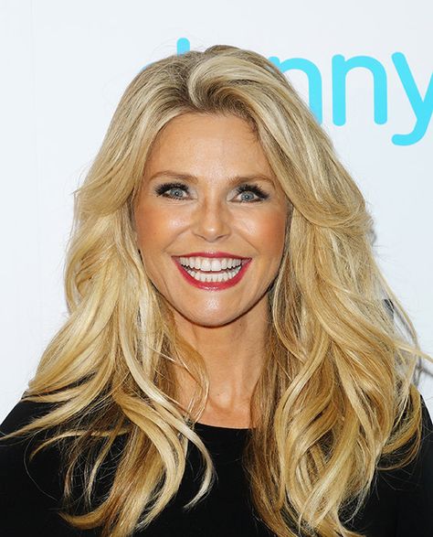 Christie Brinkley undergoes two types of anti-ageing procedures | HELLO! Christie Brinkley Plastic Surgery, Blue Eyes Men, Christie Brinkley Hair, Blond Hairstyles, Hair Color Asian, Ombre Blond, Balayage Ombré, Golden Blonde Hair, Long Blond