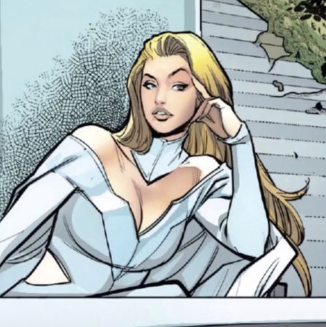 Marvel Comic Icons, Young Justice Characters, Women Villains, Comic Icons, Comic Book Art Style, Dc Icons, Female Superhero, Emma Frost, Avengers Comics