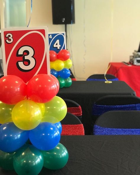 Birthday Party Ideas Boys, Uno Party, Birthday Party Ideas For Boys, First Birthday Centerpieces, 1st Birthday Boy Themes, Uno Birthday, Baby First Birthday Themes, First Bday, Uno Card