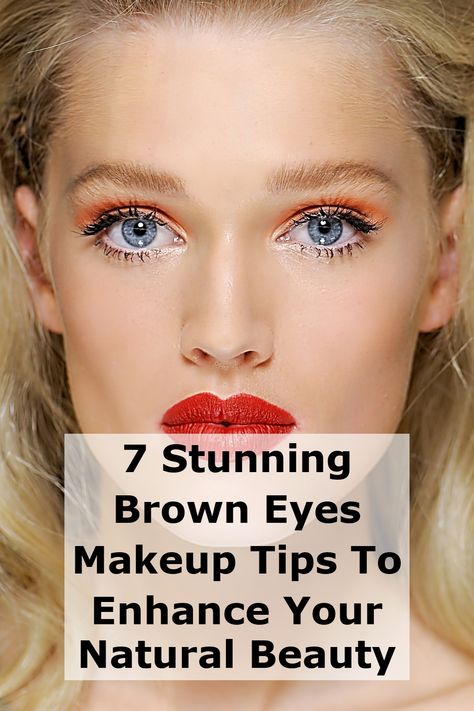 Discover the secrets to enhancing your natural beauty with our 7 stunning brown eyes makeup tips. This guide is perfect for anyone looking to elevate their makeup game and make their brown eyes pop. From choosing the right eyeshadow shades to mastering eyeliner techniques, these expert tips will help you achieve a captivating look. Unleash your inner beauty and transform your makeup routine with these essential brown eyes makeup techniques! Art Deco Makeup, Eye Shadow Tutorial, Brown Eyes Pop, Brown Eyes Makeup, Eyeliner Techniques, Beautiful Brown Eyes, Eye Makeup Techniques, Natural Eyeshadow, Makeup Looks For Brown Eyes