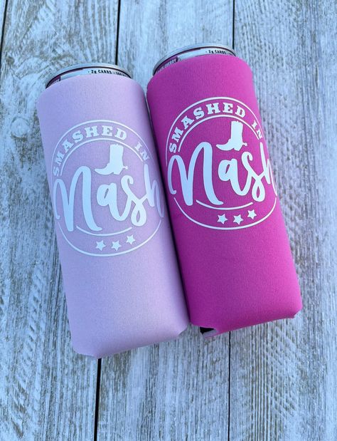 Excited to share this item from my #etsy shop: Smashed in Nash Bachelorette Party Slim Can Coolers, Nashville Bachelorette Party Coozies, Nash Bash, Birthday Party Favors #smashedinnash #nashbash Nashville Birthday Koozie, 21st Birthday Favors Turning 21, Nashville Koozie Ideas, Nashville Bachelorette Koozies, Nashville Bachelorette Party Gifts, Nashville Bachelorette Gift Bags, Nashbash Bachelorette, Nashville Birthday Weekend, Birthday Nashville