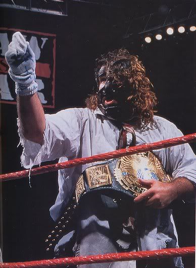 Mankind - WWF Champion Mankind Wwe, Wwf Superstars, Mick Foley, Tna Impact, Wwe Pictures, Professional Wrestlers, Wrestling Stars, Wwe Legends, Wrestling Superstars