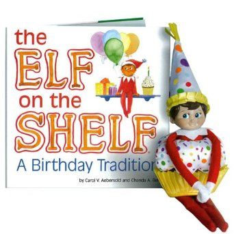 Amazon.com: Elf on the Shelf A Birthday Tradition Doll: Toys & Games Birthday Elf On The Shelf, Elf On The Shelf Birthday, Elf Birthday, Elf On The Shelf Clothes, Birthday Elf, Shelf Clothes, Good Bedtime Stories, Birthday Traditions, Trendy Toys