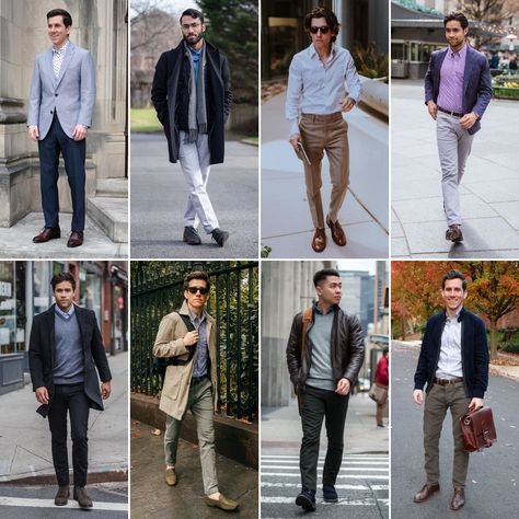 The Complete Guide to Business Casual Style for Men [2019] Men Bussines Casual Outfit, 2023 Mens Business Casual, Mens Fall Fashion 2022 Business Casual, Men’s Business Casual Outfits, Business Casual Men Outfits, Business Casual Outfits For Men, What Is Business Casual, Trending Dress, Men's Closet