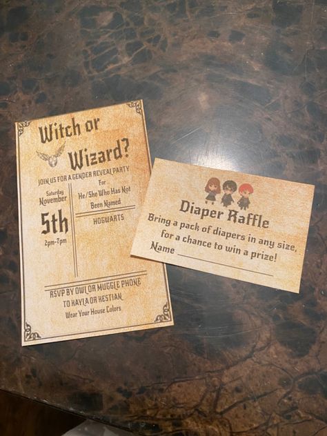 Harry Potter Gender Reveal Potion, Harry Potter Gender Reveal Invitation, Gender Reveal Ideas Harry Potter Theme, Harry Potter Themed Gender Reveal, Gender Reveal Harry Potter Theme, Harry Potter Shower Ideas, Harry Potter Gender Reveal, Harry Potter Invitations, Creative Gender Reveals