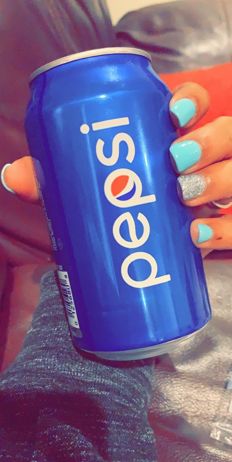 Pepsi Snap, Tiffany Blue Nails, Nail Art Summer, Soda Can, Tiffany Blue, Blue Nails, Coca Cola, Beverage Can, Nail Art