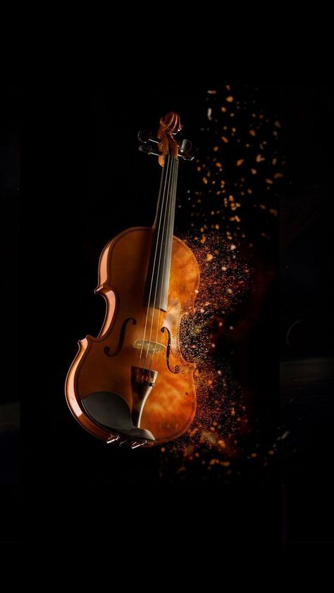 Aesthetic Violin, Violin Wallpaper, Violin Pics, Black Hd Wallpaper Iphone, Cool Violins, Violin Art, Black Hd Wallpaper, Hd Wallpaper Android, Classic Wallpaper