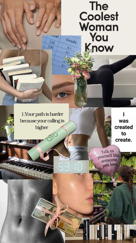 wellness aesthetic mood board manifestation yoga self discipline Discipline Aesthetic, Wellness Aesthetic, How To Look Rich, Study Motivation Inspiration, Self Discipline, Liking Someone, Happy Lifestyle, Study Motivation, Talking To You