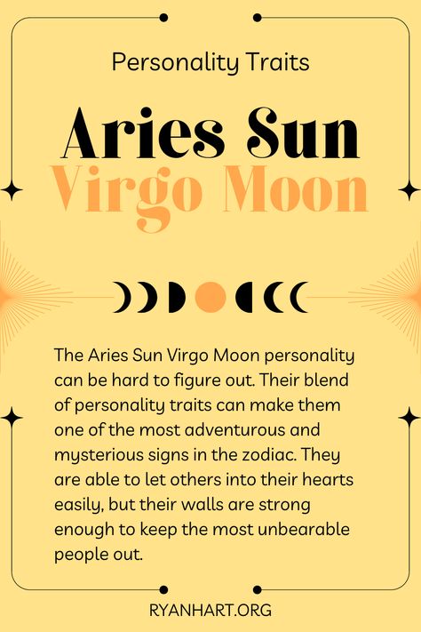 Moon Personality, Moon People, Aries Virgo, Aries Sun, Astrology Meaning, Aries Quotes, Aries Season, Virgo Tattoo, Taurus Zodiac Facts