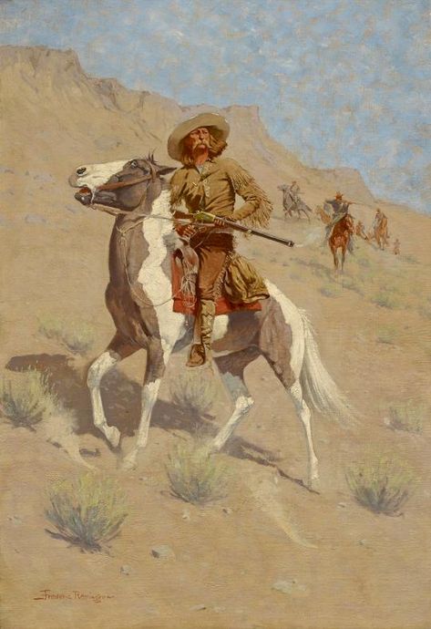 Frederic Remington, Cowboy Decorations, Western Paintings, The Scout, Cool Wall Art, Cowboy Art, Western Art, Old West, Wild West