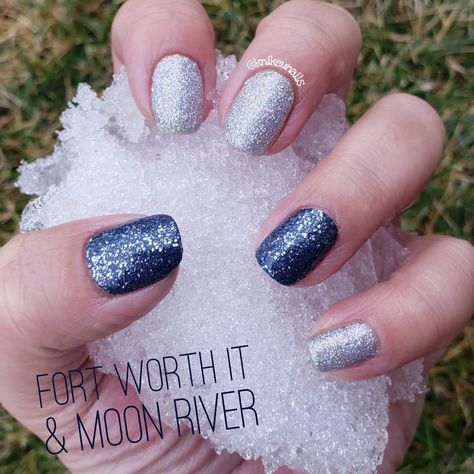 Fort Worth It Color Street, Moon River Color Street, Color Street Moon River, Nail Color Combos, Holiday Nail Designs, Moon River, Dry Nails, Nail Polish Strips, Healthy Nails