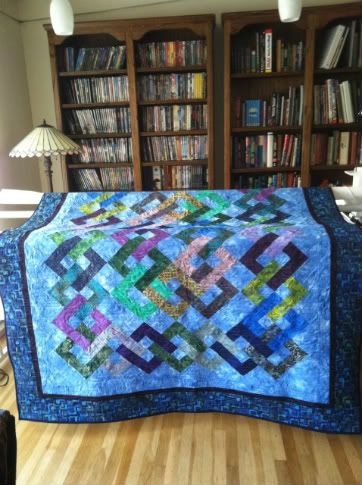 Island Chain finished Quilt Pattern Free, Stained Glass Quilt, Quilting Board, Jellyroll Quilts, Quilts Ideas, Big Project, Free Quilting, Jelly Roll, New York Post