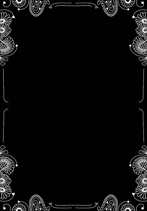 #art #artist #border #drawing #digitalart #sketchbook #blackandwhite #flowers #floral #dailyart #hypnosis #handmade #presentation #design #weddingcard #powerpoint #backgrounds Black Paper Drawing Simple, Border Drawing, Black And White Border, Gcse Textiles, Floral Black And White, Powerpoint Backgrounds, Book Background, Black Background Wallpaper, Framed Wallpaper