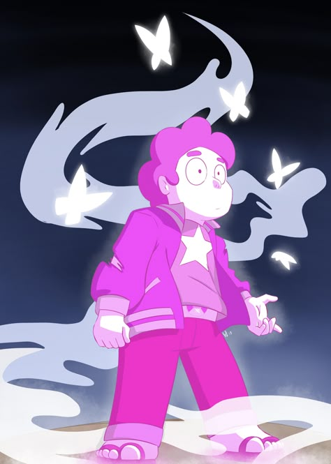 Here Comes A Thought, Steven X Spinel, Pink Steven, Steven Universe Pictures, Steven Universe Wallpaper, Steven Universe Movie, Steven Universe Au, Steven Universe Drawing, Cartoon Network Shows