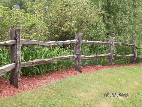 A Black Locust Connection — Fence Posts/Rails Post And Rail Fence, Gabion Fence, Split Rail Fence, Green Fence, Rustic Fence, Horizontal Fence, Types Of Fences, Front Yard Fence, Rail Fence