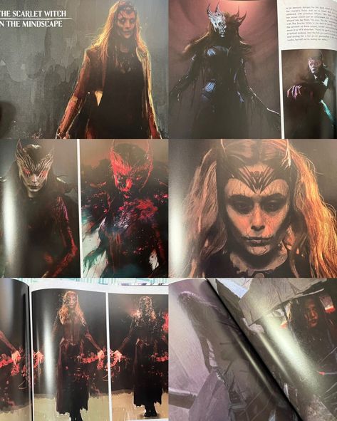 Multiverse Of Madness Concept Art, Dream Powers, Scarlet Witch Concept Art, Multiverse Of Madness Poster, Multiverse Aesthetic, Scarlet Witch Art, Witch Concept Art, Scarlet Witch Halloween, Witch Concept