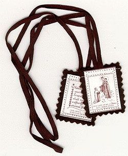 Douay-Rheims Catholic Bible, Brown Scapular Miraculous Stories, Our Lady Of Mt Carmel, Brown Scapular, Michael Rodriguez, St Teresa, Catholic Bible, Saint Teresa, Jesus Praying, Blessed Mother