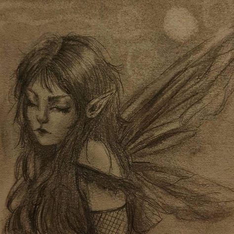 #fairygrunge #grungecore #fairycore #grungefairy #faerie #darkforest #aesthetic #art Dark Faerie Aesthetic, Faerie Aesthetic, Fairy Grunge Aesthetic, Fantasy Party, Dark Fairycore, Fairy Drawings, Black Fairy, Fire Book, Grunge Fairycore