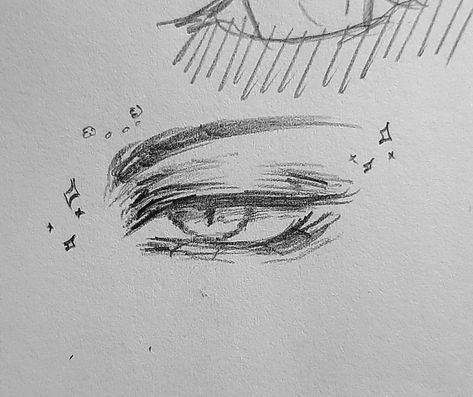 Pencil Art Eyes Sketch, Drawing Mens Eyes, Guy Eye Reference, Different Anime Eye Styles, Eye Male Reference, Men’s Eyes Drawing, Anime Guy Face Drawing, How To Draw Men Eyes Anime, Drawing Guy Eyes