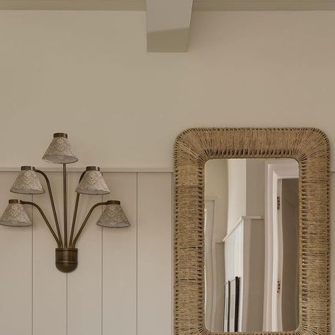 Ashley Montgomery on Instagram: "Neutral loveliness in this primary en-suite at #projectamdonthebeach 🤍 ⁣ •⁣ •⁣ Photographer @lomillerphoto⁣ As seen in @houseandhomemag" Ashley Montgomery, Master Bedrooms, February 9, Powder Room, Bathroom Design, Dream House, Trim, Bath, Photographer