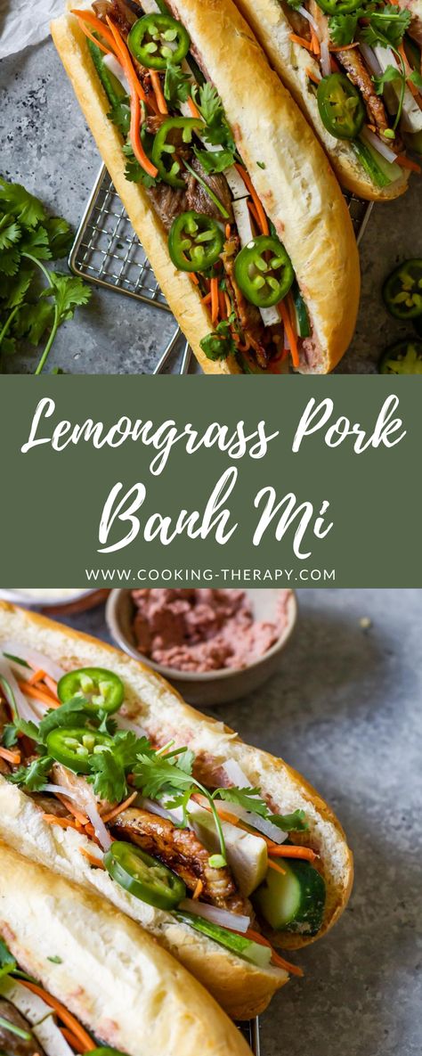 Ban Mi Sandwich Recipe, Bahn Mi Pork Marinade, Crockpot Vietnamese Recipes, Veitmanese Recipes, Vietnamese Pork Recipes, Vietnamese Recipe, Vietnamese Pork Belly Recipes, Pork Bahn Mi, Vietnamese Bbq Pork