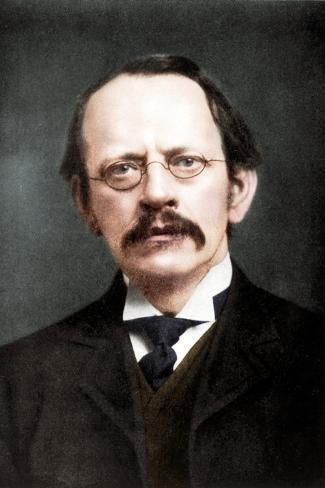 JJ Thomson, British physicist, c1896-c1915, 12x8in photographic🧩#Jj_Thomson #Joseph_John_Thomson #Highlights_Cover_Instagram_Friends #Nuclear_Physics Jj Thomson, J J Thomson, Joseph John Thomson, Pastel Highlights, Nuclear Physics, Cover Instagram, Highlights Cover, Black Highlights, Purple Highlights