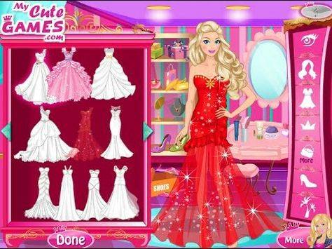 Barbie Dress Up Games Barbie Princess Wedding Dress Up Game Dress Up Games Aesthetic, Barbie Dress Up Games, Magazine Moodboard, Sleeping Beauty Dress, Christmas Fashion Outfits, Witchy Style, Dress Up Games, Art Challenges, Barbie Wardrobe