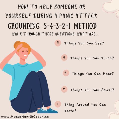 What To Do When You Have A Panic Atack, Tips To Calm Panic Attack, Roommate Boundaries, How To Deal With Panic Attack, How To Calm Down After Panic Attack, Panic Attack Symptoms, Mental And Emotional Health, Therapy Activities, Coping Skills